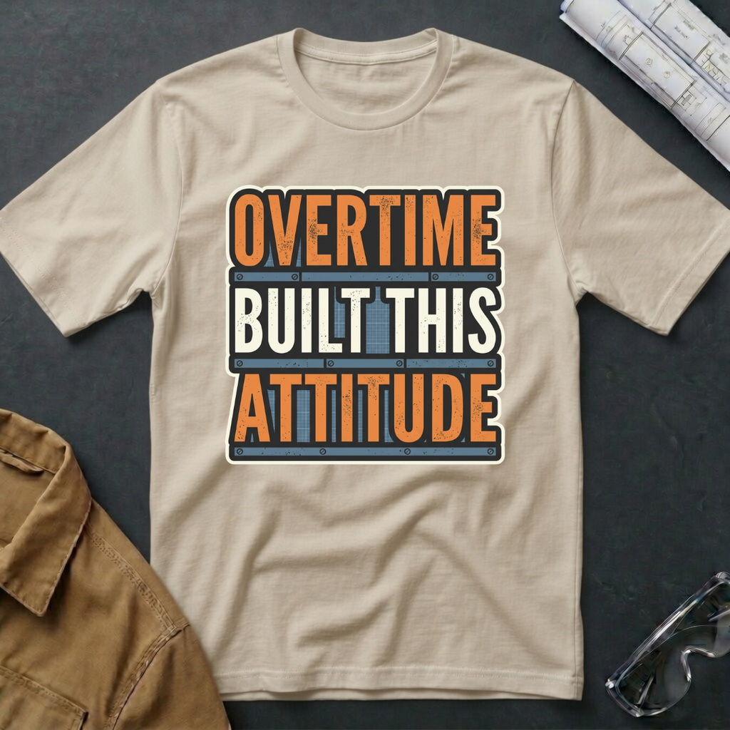 Overtime Built This Attitude T-Shirt