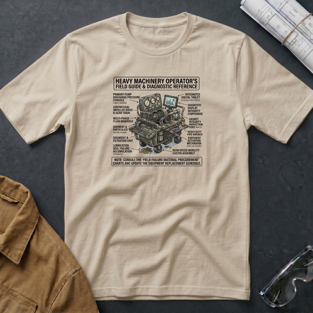 Complete Heavy Machinery Operator's Guide T-Shirt