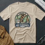 Fueled by Caffeine, Joint Compound Splatters & Puere Stubbornness  T-Shirt