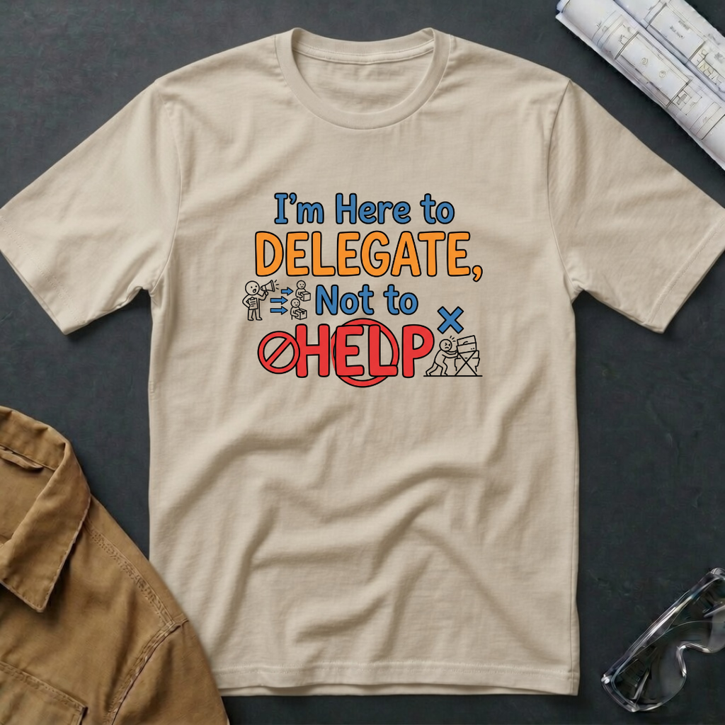 I'm Here to Delegate T-Shirt