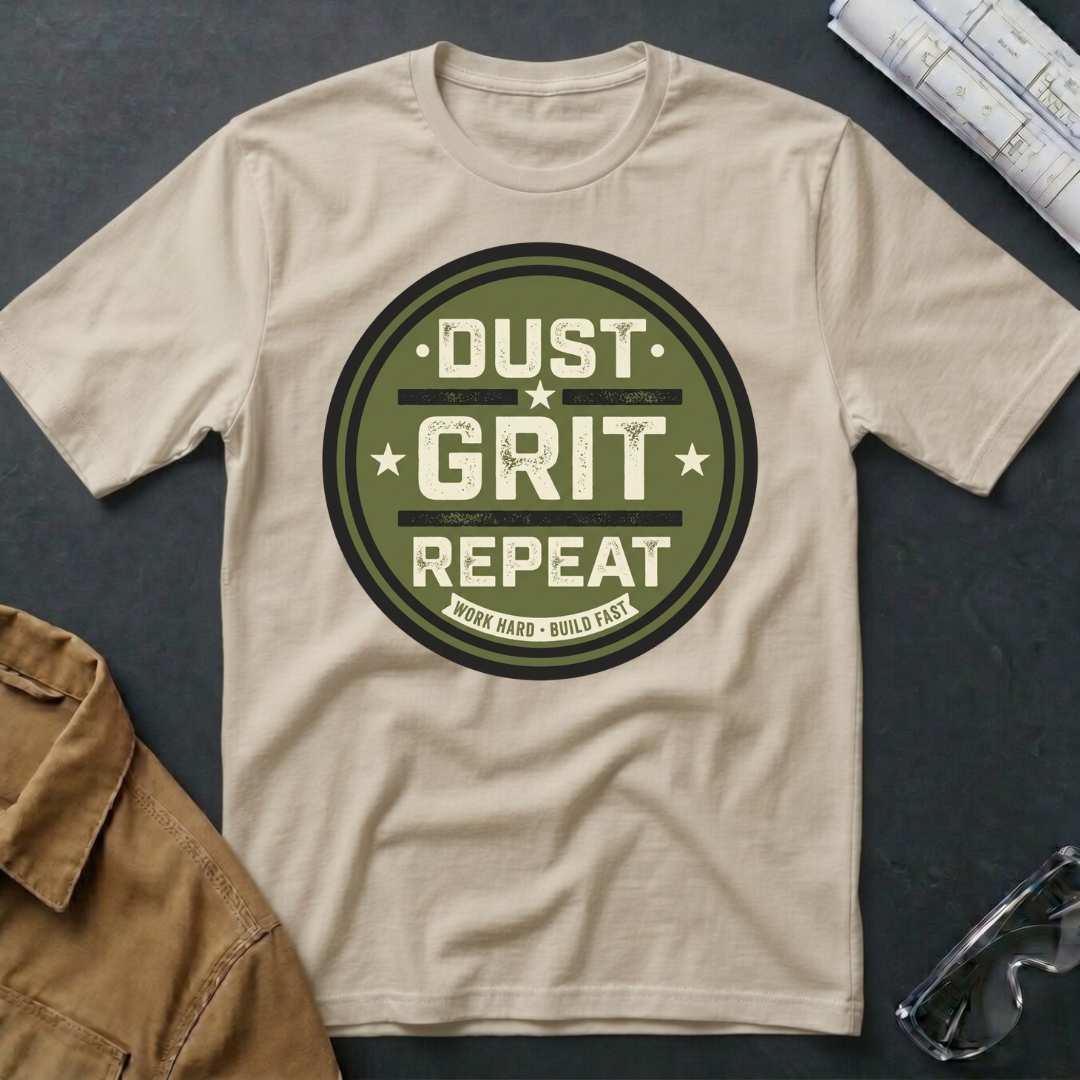 Dust Grit Repeat T-Shirt