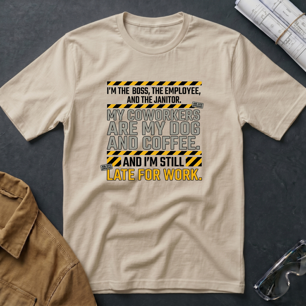 My Coworkers Are My Dog And Coffee T-Shirt