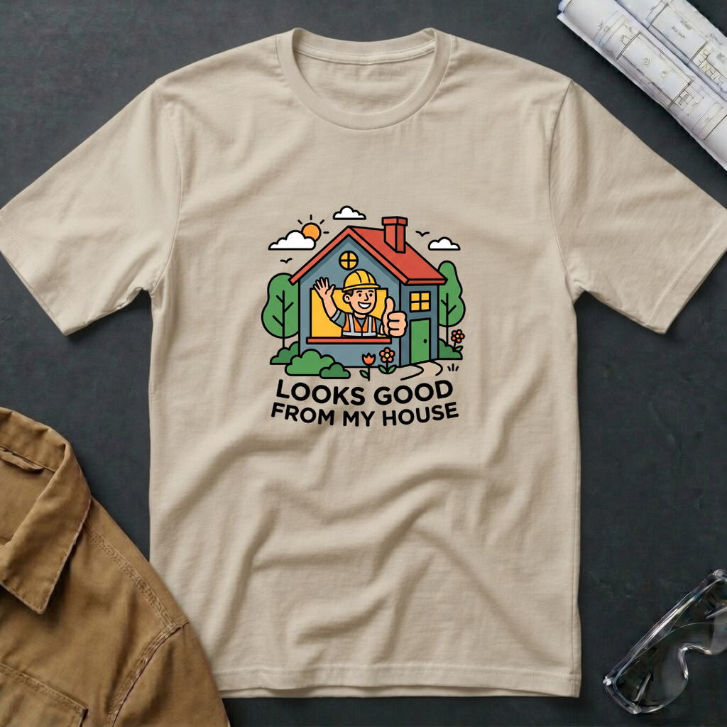 Looks Good From My House  T-Shirt
