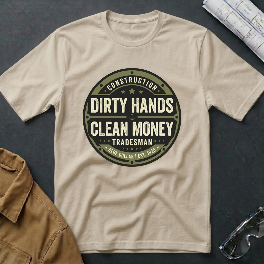 Dirty Hands Clean Money T-Shirt