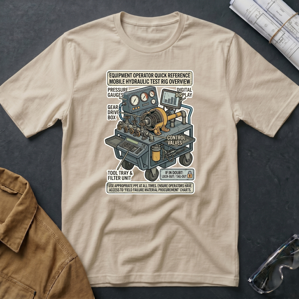 Equipment Operator Rig Overview T-Shirt
