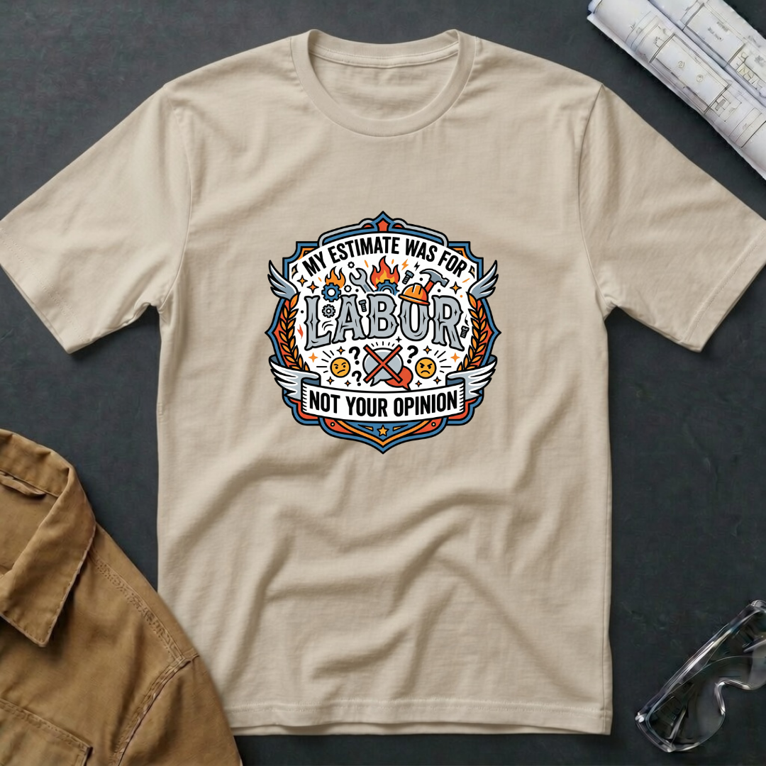 My Estimating Was For Labor T-Shirt