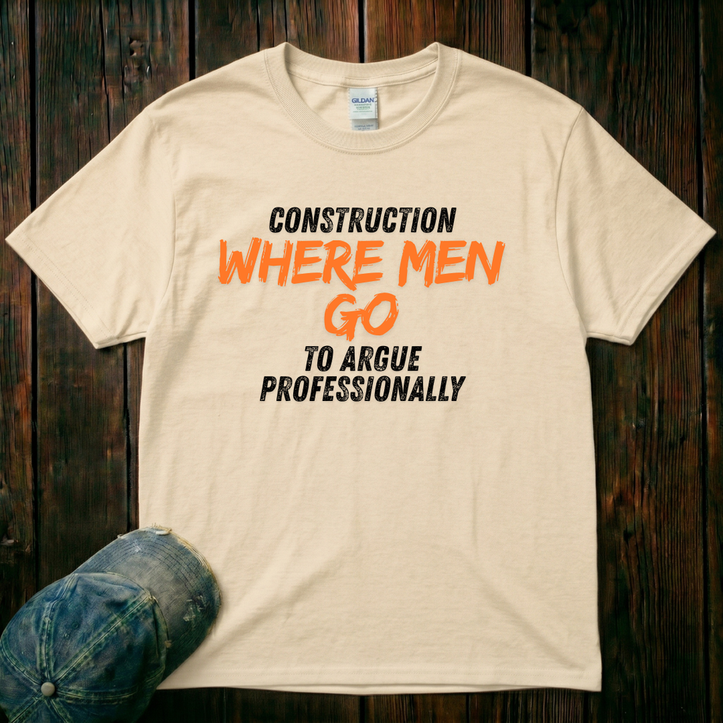 Where Men Go T-Shirt