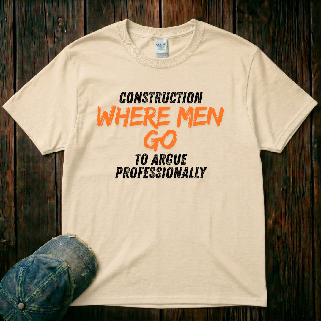 Where Men Go T-Shirt