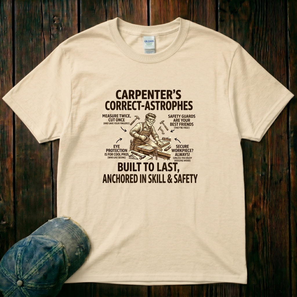 Carpenter's Correct-Astrophes T-Shirt