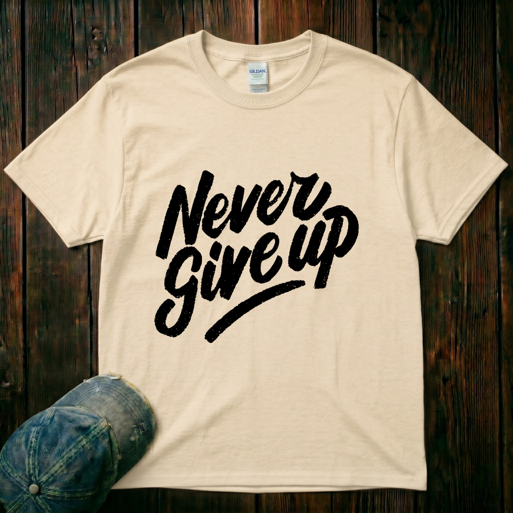 Never Give Up T-Shirt