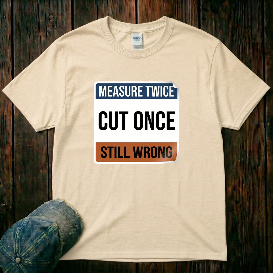 Cut Once T-Shirt