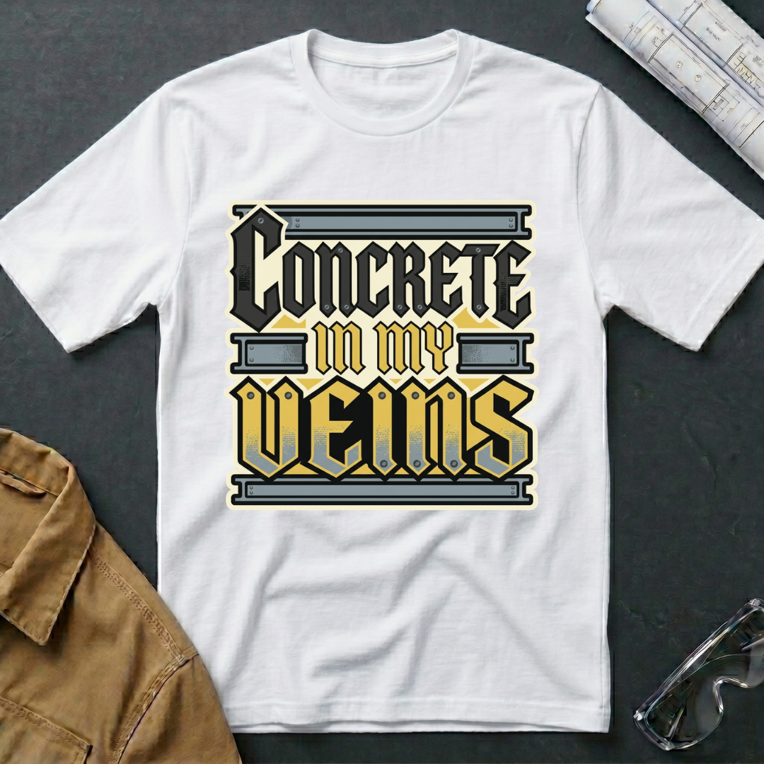 Concrete Dust Paychecks T-Shirt