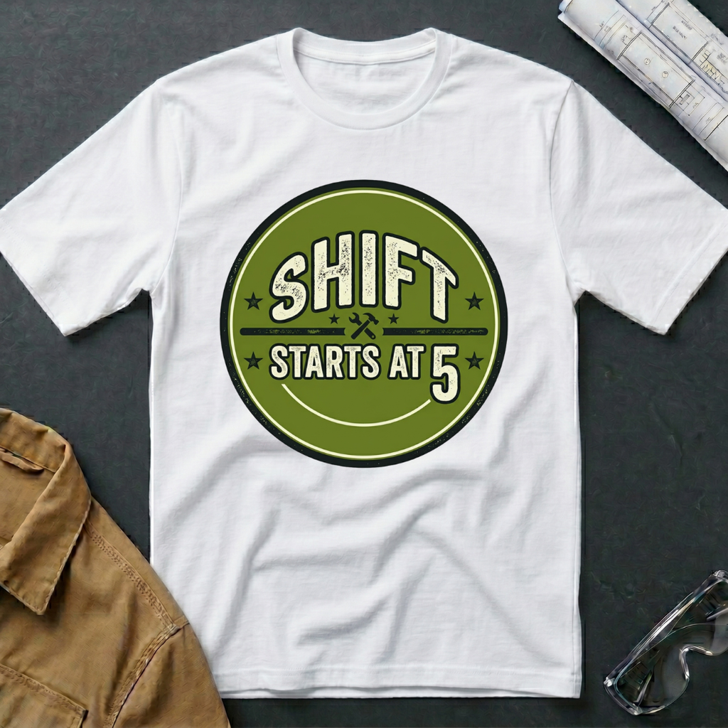 Shift Starts at 5 T-Shirt
