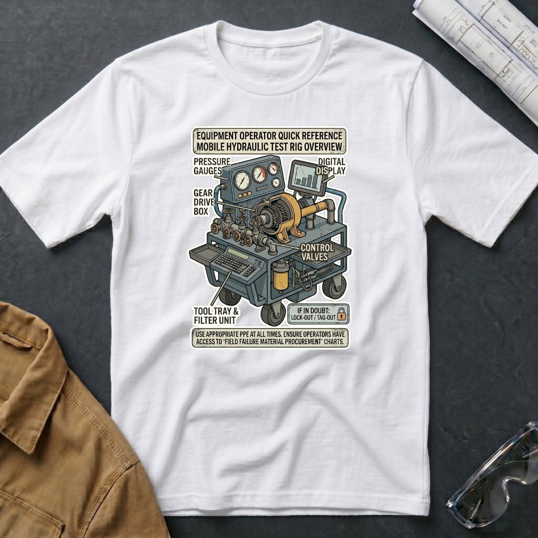 Equipment Operator Rig Overview T-Shirt