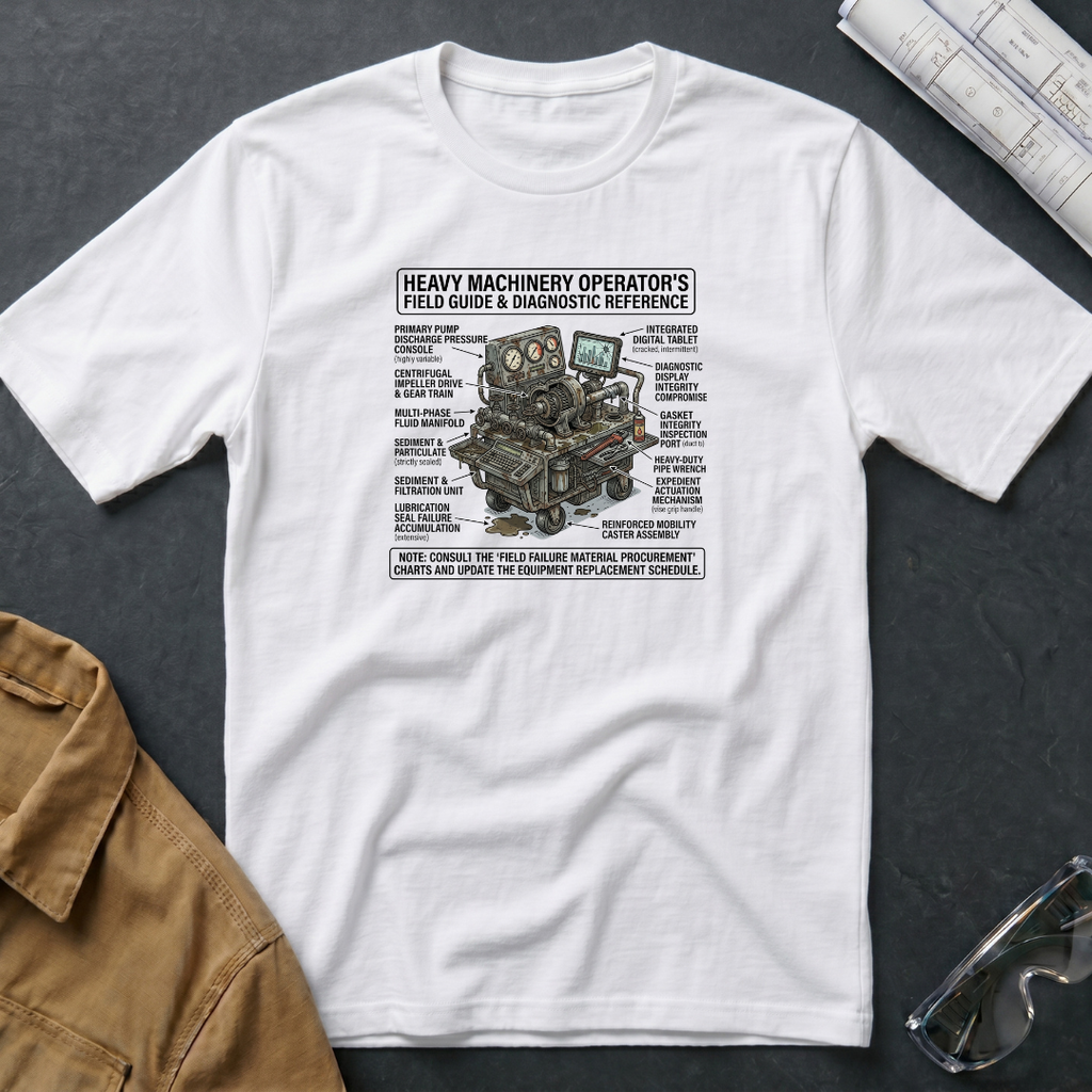 Complete Heavy Machinery Operator's Guide T-Shirt