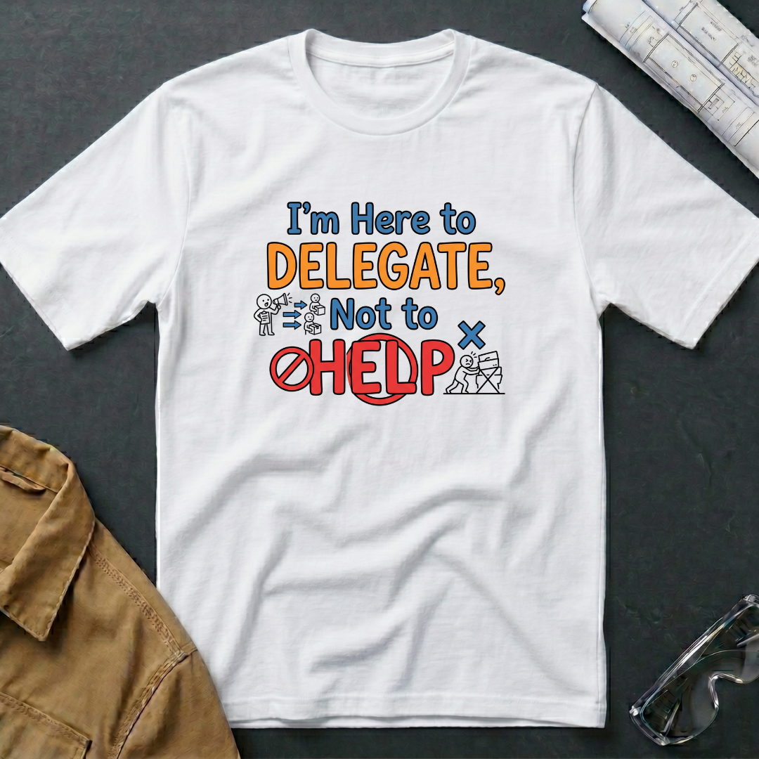 I'm Here to Delegate T-Shirt