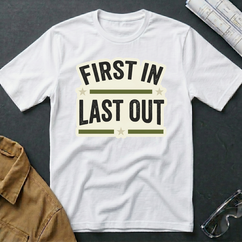 First In Last Out T-Shirt