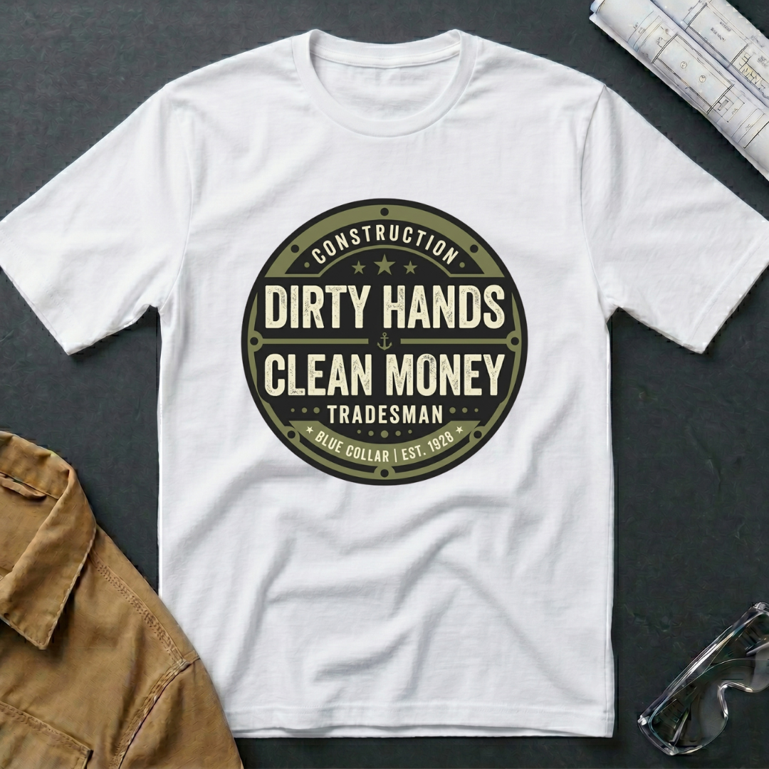 Dirty Hands Clean Money T-Shirt