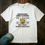 Construction's Correct-Astrophes T-Shirt