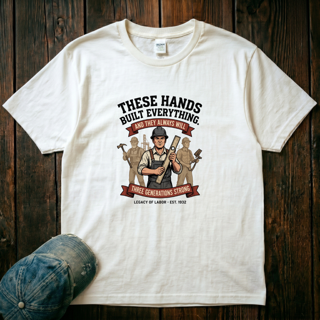 These Hands Built Everything T-Shirt