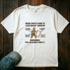Wood Chuck's Guide to Close Enough T-Shirt