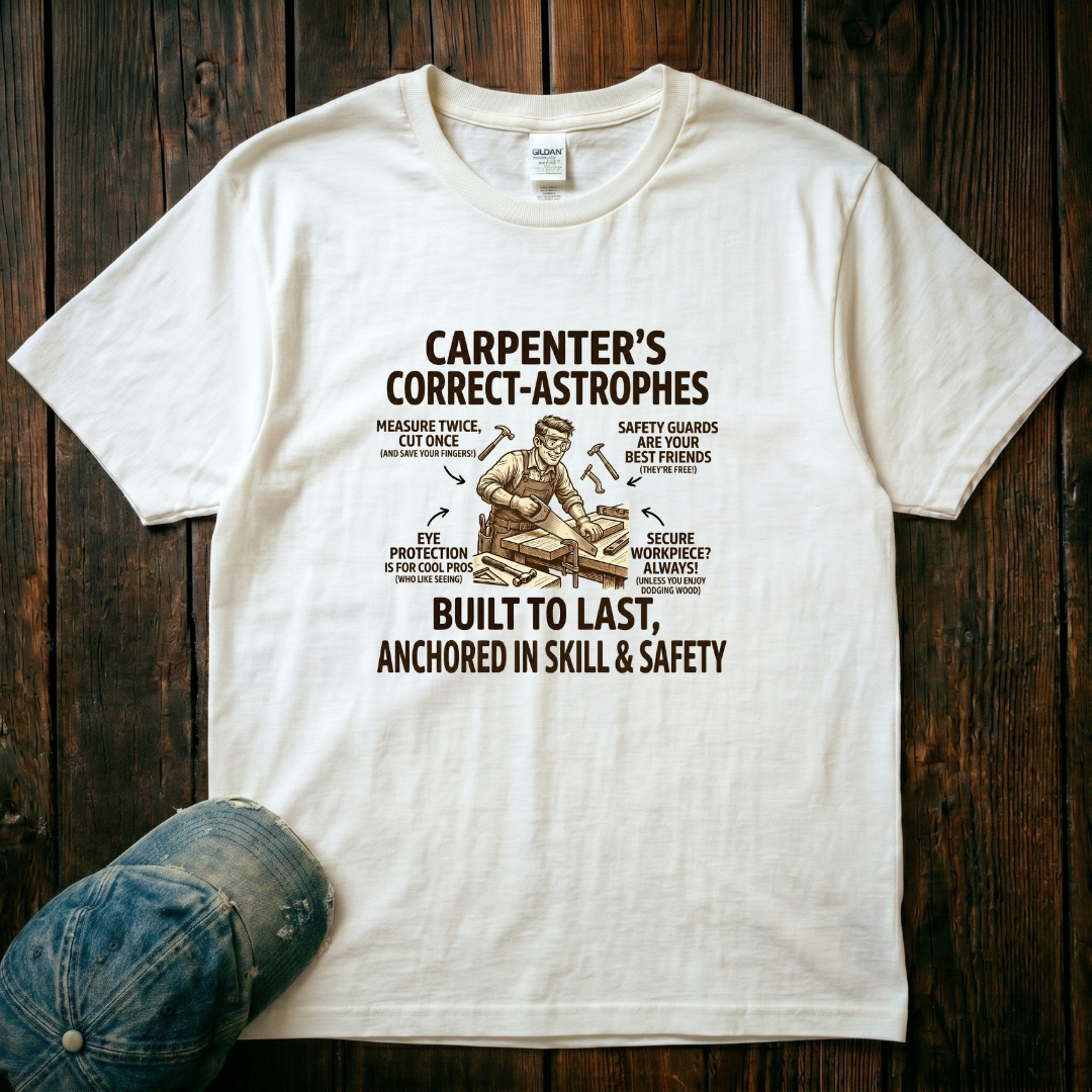Carpenter's Correct-Astrophes T-Shirt